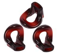 TOYANDONA Boquilla para Flauta de Resina 3 Piezas, Accesorio Reemplazo para Instrumentos de Viento, Cabezal Duradero y Portátil para Práctica y Mejora del Tono, Compatible Flauta Dongxiao