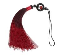 TOYANDONA Borla De Poliester para Espada De Taichi Diseño Étnico De Borlas Colgantes para Práctica y Competencias De Artes Marciales