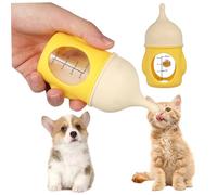 TOYANDONA Botella De Pet Biberón para Mascotas Perro Gato Cosas De Gatitos Gatitos Alimentando con Leche Biberones para Cachorros Botella De Gatito Pequeño Ordenador Personal Yellow