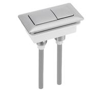 TOYANDONA Botón de Doble Descarga para Inodoro Rectangular, Fácil de Operar, Pulsador Durable para Cisterna, Reemplazo Universal para Asiento y Descarga, Color Aleatorio