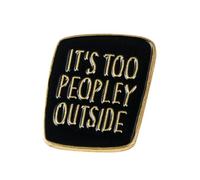 TOYANDONA Broche Creativo de Aleación Delicado para Pantalones Pin de Esmalte Unisex Accesorio Elegante para Ropa para Bodas y Fiestas Regalo para Mujeres y Hombres Color Color Aleatorio