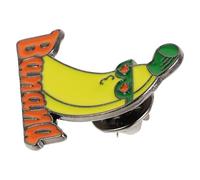 TOYANDONA Broche de Plátano Esmaltado Resistente de Aleación para Mochilas y Chaquetas Diseño de Fruta Divertida Pin Dual Decorativo y Funcional para Mujeres y Estudiantes