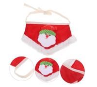 TOYANDONA Bufanda Navideña para Perros Pequeños Bandana Lavable con Diseño de Navidad Collar para Mascotas Decoración para Fiestas y Sesiones de
