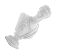 TOYANDONA Busto de Diosa de Resina Decorativo para Escritorio, Estatua Pequeña y Estable Diseño Realista, Figura Coleccionable para Sala de Estar y Decoración del Hogar