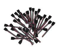 TOYANDONA Cable Conector LED para Tira de Luces Rgb 5050, 4 Pines Macho y Hembra, Kit de 40 Piezas (20 Macho 20 Hembra), sin Soldadura, para Instalación Rápida en Iluminación Decorativa