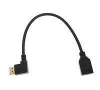 TOYANDONA Cable de Extensión Displayport Macho Hembra Alta Definición Cable Displayport para Monitor PC Conector de Grados para Salas de Estar y Oficinas