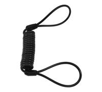 TOYANDONA Cable Recordatorio para Bloqueo de Disco de Freno de Motocicleta Cable de Acero Resistente de Seguridad de Casco y Bici Accesorio Antirrobo para Scooter y Ciclismo