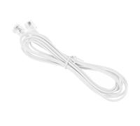 TOYANDONA Cable Telefónico y Plug-n-play de 4 Conductores Blanco Conector Rj11 a Rj45 6p4c a 8p8c de Cobre y Pvc Resistente para Uso en Oficina y Hogar