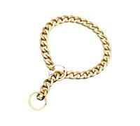 TOYANDONA Cadena Dorada para Perro Collar Decorativo de Mascotas Accesorio de Disfraz para Fotos Collar de Adorno para Cuello de Perros Pequeños y Medianos