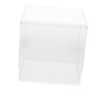 TOYANDONA Caja de Almacenamiento Transparente Cuadrada para Chuches Contenedor Apilable Multifuncional para Bodas y Fiestas para Recuerdos y Organización