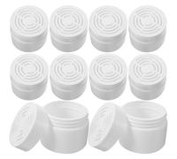 TOYANDONA Caja de Ambientador Vacía Blanco 15 Piezas, Diseño Hueco 150ml | Recambio para Gel y Aceites Esenciales, Uso en Armario y Coche, Estilo Moderno Decorativo