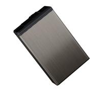 TOYANDONA Caja de Cigarrillos con Tapa Deslizante Negro de Plástico Portátil y Protege Cigarrillos de Romper Fácil de Almacenar Adecuado para Uso Diario