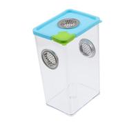 TOYANDONA Caja De Cría De Insectos Transparente Caja De Cría para Reptiles Contenedor De Exhibición para Mascotas De Arañas y Reptiles Indoors