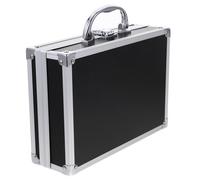 TOYANDONA Caja De Herramientas De Aluminio Maletín Metálico Maletín Portátil Para Instrumentos Multifuncional Aluminio Para Guardar Cosas Maleta De Herramientas Metalica