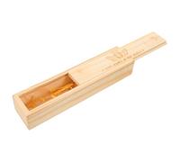TOYANDONA Caja de Recuerdo para Prueba de Embarazo Pies en Madera Resistente Caja Reveladora para Anuncio Sorpresa de Embarazo Obsequio para Papá y Abuelos para Momentos Obsequios