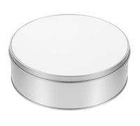 TOYANDONA Caja Metálica Redonda para Sublimación Tapa Lata Pequeña de Hojalata para Almacenamiento de Dulces Estuche Compacto de Metal para Manualidades y Regalos
