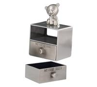 TOYANDONA Caja Para Dientes De Leche Organizador Decorativo De Escritorio Caja De Almacenamiento Para Guardar Dientes De Leche