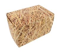 TOYANDONA Cajas De Paja Falsas para Decoración Fiesta Western, Grandes Pacas De Heno 40x25x25 Cm, Material Seguro para Eventos Temáticos del Oeste y Celebraciones Al Aire Libre