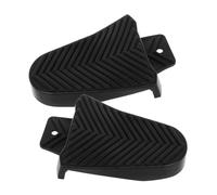 TOYANDONA Calas de Ciclismo para Bicicleta de Carretera y Montaña, Funda Protectora Negra para Tacos de Pedal, Juego de 1 Par, Accesorios Duraderos y Portátiles para Zapatillas de Ciclismo