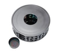 TOYANDONA Calentador de Tetera Acero Inoxidable Base Creativa y Alimentos Tibios Hogar
