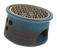 TOYANDONA Calentador de Tetera de Cerámica Moderno para Derretir Cera de Velas Diseño Compacto Adecuado para Calentar Té Hogar