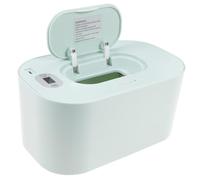 TOYANDONA Calentador de Toallitas Portátil Verde para Coche y Hogar Temperatura Ajustable y Material Abs y Pp para Uso de Madres y Bebés