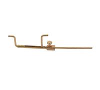 TOYANDONA Calibrador de Poste de Sonido para Violín de Latón, Herramienta de Medición Luthier Ligera y Compacta para Reparación E Instalación de Violines