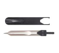 TOYANDONA Calibrador y Cubierta Protectora de Plástico para Medir Electrocardiogramas con Regla Ajustable Adecuado para Estudiantes de Medicina
