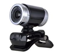 TOYANDONA Cámara Web USB 720p Plástico Negro, Plug and Play con Micrófono Incorporado y Clip para Videollamadas y Transmisión Real-Time