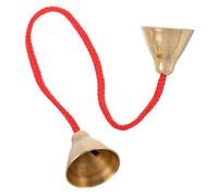 TOYANDONA Campana Tibetana Sonido de Latón Instrumento Tradicional de Percusión para Meditación para Educación Temprana Portátil Mano