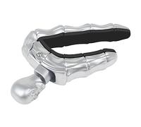TOYANDONA Capo De Guitarra Diseño De Calavera Accesorio Para Guitarra Clásica y Ukelele Clip Afinador Práctico y Elegante