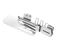 TOYANDONA Carpeta Profesional de Acero Inoxidable para Máquina de Coser Pequeña Accesorio Plegador para Dobladillos y Bordes Bloqueo de Prensatelas para Costura Herramienta para Máquinas