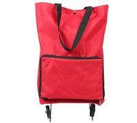 TOYANDONA Carrito Plegable con Ruedas Bolsa Compra Portátil para Supermercado Viaje Casa Carrito Auxiliar De Almacenamiento