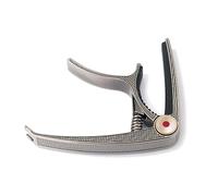 TOYANDONA Cejilla de Guitarra de Abrazadera para Acústica, Eléctrica y Clásica, Níquel Negro, Tamaño Pequeño, Portátil, Cambio Rápido de Tonalidad para Mástiles de 6 Cuerdas, Accesorio