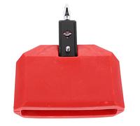 TOYANDONA Cencerro Para Batería Rojo Resistente 6 Pulgadas Accesorio Profesional Batería Uso Banda Escuela Set Único