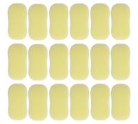 TOYANDONA Cepillo para Barrer el Cabello de Esponja, 20 Piezas, Amarillo, Ligero, para Cabello Cortado y Barbas, Uso en Salón de Peluquería y Hogar, para Peluquero