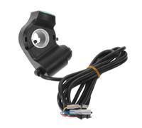 TOYANDONA Cerradura de Encendido con Voltímetro con Llave Acelerador de Pulgar Montaje en Manillar de Aleación de 22mm para Mayor Seguridad para Scooter y Bicicleta Eléctrica