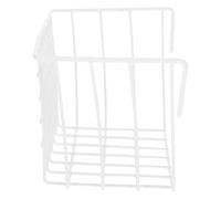 TOYANDONA Cesta Colgante Metálica Pequeña de Color para Panel de Rejilla, Organizador de Almacenamiento Versátil de Hierro para Garaje, Taller y Hogar, Estante Multiusos para Herramientas