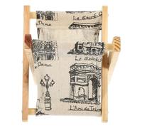 TOYANDONA Cesta Plegable para Artículos de Papelería de Oficina, Contenedor Multifunción de Almacenamiento para Escritorio, Cesta Portátil de Tela Resistente para Organizar Estilo Aleatorio