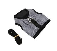 TOYANDONA Chaleco y Correa para Conejos Estilo Traje Formal Arnés Correa para Animales Pequeños Conjunto De Suministros para Mascotas para Pasear Conejo