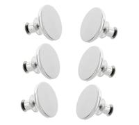 TOYANDONA Cierres Magnéticos para Cortinas Grandes 25 MM Clips Magnéticos de Acero Inoxidable 3 Pares Abrazaderas Opacas para Mantener Cortinas Cerradas y Bloquear Luz Accesorios