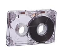 TOYANDONA Cintas De Audio Vírgenes De Casetes Para Grabación De Música Cinta Vacía Transparente Para Reproductor De Casete Para Mensajes De Voz y Diy