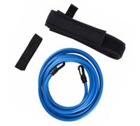 TOYANDONA Cinturón de Resistencia Mejora la Brazada y Entrenamiento Impacto para Natación, Banda de Resistencia para Natación, Plástico, Azul Adultos, Piscina y Ejercicios