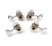 TOYANDONA Clavijas De Afinación Derechas e Izquierdas Para Ukelele Cromadas Clavijas De Afinación Para Guitarra Cuerdas Para Instrumentos Musicales
