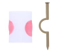 TOYANDONA Clavo a Través del Dedo para Bromas de Halloween Accesorio de Fiesta de Halloween Juguete de Broma Seguro y Realista Truco Uña para Juegos