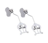 TOYANDONA Clip Para Partitura De Trombón, Soporte Metálico Plateado Resistente, Paquete De 2 Piezas, Ligero y Compacto Para Músicos