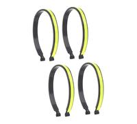 TOYANDONA Clips Reflectantes para Pantalones De Ciclismo Bandas De Advertencia Y Seguridad Bicicletas Y Motocicletas 2 Piezas*2