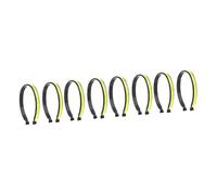 TOYANDONA Clips Reflectantes para Pantalones De Ciclismo Equipamiento De Seguridad para Bicicleta Banda para La Visibilidad Y Previene Accidentes 2 Piezas X 4