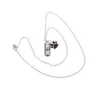 TOYANDONA Colgante de Urna para Perros con de Patas Joyería de Cremación para Mascotas de