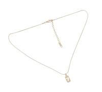 TOYANDONA Collar De Mujer Con Colgante De Número 7 Elegante y Creativo, Cadena De Clavícula De Acero Inoxidable Dorado, Joyería Para Fiestas y Uso Diario